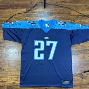 Eddie George Tennessee Titans Puma Jersey